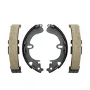 1998-2002 Toyota Corolla Front Rear Drilled Slotted Brake Rotors Ceramic Brake Pads Rear Brake Drum Shoes