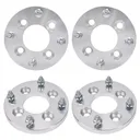 4x110 to 4x137 Wheel Adapters 3/4" Thickness 74mm Centerbore 10x1.25 Studs For Honda Foreman Yamaha 4pcs