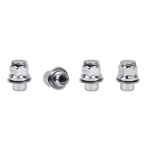 Chrome 12x1.5 Mag Lug Nuts With Washer For Toyota Camry Corolla Tacoma Lexus Scion 20pcs