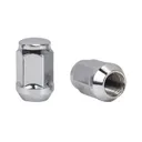 Chrome 1/2-20 Wheel Lug Nuts 3/4" Hex For Jeep Cherokee Commander Wrangler JK TJ 24pcs