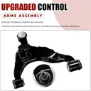 2005-2015 Toyota Tacoma Upper Lower Control Arms With Ball Joints Base 4WD and Pre Runner 2WD Models Only