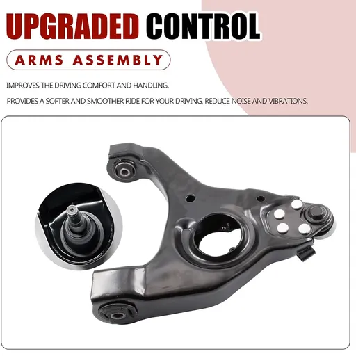 Front Lower Control Arms With Ball Joints For Chevy Silverado GMC Sierra 1500 2WD