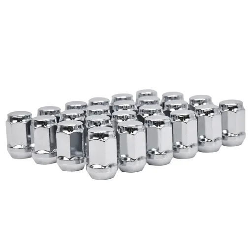 7/16x20 Chrome Bulge Acorn Lug Nuts For Chevy GMC Blazer K10 K5 V1500 24pcs