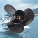 10 3/8 x 13 Aluminum Outboard Propeller Fit Mercury Engines 9.9-25HP 3 Blade Replace 48-19640A40