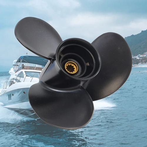 10 3/8 x 13 Aluminum Outboard Propeller Fit Mercury Engines 9.9-25HP 3 Blade Replace 48-19640A40