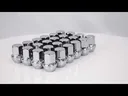 14x1.5 Chrome Lug Nuts For Chevy Express Silverado 1500 Tahoe 24pcs