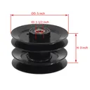 Double Pulley Assembly For MTD LT16 LT165 LT18 LT185 756-1202 44-103 756-0638