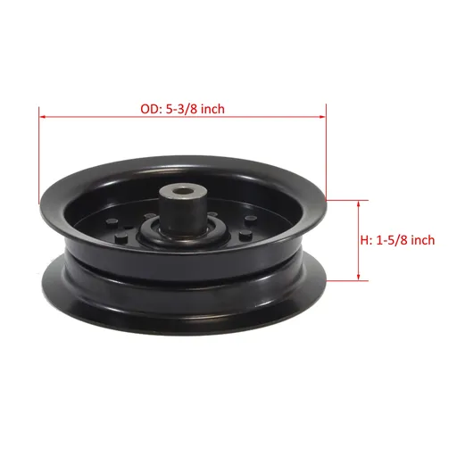 196106 197379 Pulley For Craftsman Poulan Husqvarna 42 46 48 54 inch Deck 2pcs