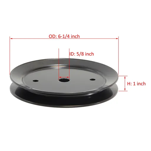 2x AYP Spindle Pulleys Fit 42 46 inch Deck Replace 195945 197473
