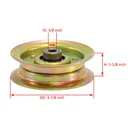 131494 Pulley For 42 inch AYP Craftsman 173438 173437 2pcs