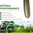 Kevlar Belts For MTD Cub Cadet 754-04219 954-04219 1/2" x 103"OD