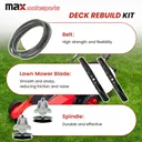 Deck Rebuild Kit With Blade Spindle Belt Idler For MTD Cub Cadet Craftsman 42 inch XT1 LT42 T8000 XT2 LX42
