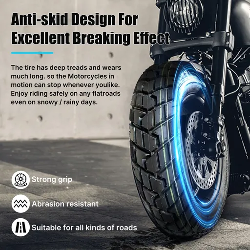 130 90 16 Rear Tire For Harley Davidson