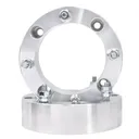 4x156 Wheel Spacers 2 Inch 131mm Hub Bore 3/8"-24 Studs For Polaris Ranger Sportsman RZR 2pcs