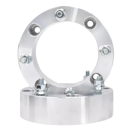 4x156 Wheel Spacers 2 Inch 131mm Hub Bore 3/8"-24 Studs For Polaris Ranger Sportsman RZR 2pcs
