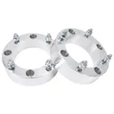 4x156 Wheel Spacers 2 Inch 131mm Hub Bore 3/8"-24 Studs For Polaris Ranger Sportsman RZR 4pcs