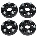 5x100 to 5x114.3 Wheel Adapters 25mm M12x1.25 Studs 56.1mm Center Bore For Subaru Impreza Forester 1998-2018 4pcs