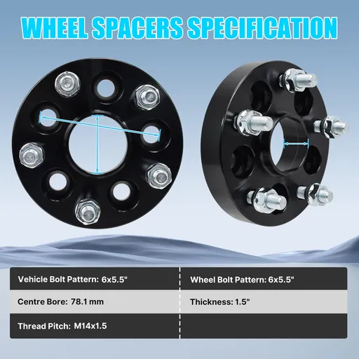 5x100 to 5x114.3 Wheel Adapters 25mm M12x1.25 Studs 56.1mm Center Bore For Subaru Impreza Forester 1998-2018 4pcs