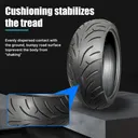 190 50 17 Rear Tire For CBR1000RR GSXR 750 Ninja ZX10R