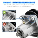 Spindle Assembly For MTD 46 inch Deck Replace 618-0430B 618-0430C 918-0240 918-0240A 918-0240C