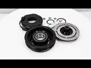 2000 2001 2002 Chevy Silverado GMC Sierra Yukon AC Compressor Clutch Kit 15-21127