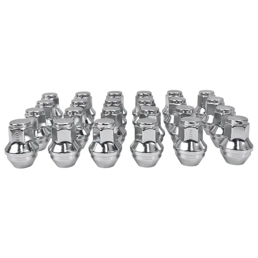 14x1.5 Chrome Lug Nuts For Ford F150 Expedition Transit Lincoln 2015-2022 24pcs