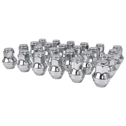 14x1.5 Chrome Lug Nuts For Ford F150 Expedition Transit Lincoln 2015-2022 24pcs