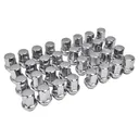 14x1.5 Chrome Lug Nuts For Chevy Silverado 2500 1999-2018 32pcs