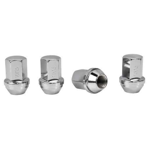 14x1.5 Chrome Lug Nuts For Chevy Silverado 2500 1999-2018 32pcs