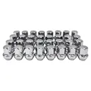 9/16-18 Chrome Lug Nuts For Dodge Ram 2500 3500 1994-2011 Durango Dakota 32pcs