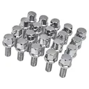 12x1.5 Chrome Lug Bolts 28mm Shank Ball Seat For Mercedes Benz SL320 500 20pcs