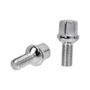 12x1.5 Chrome Lug Bolts 28mm Shank Ball Seat For Mercedes Benz SL320 500 20pcs