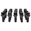 12x1.25 Black Lug Bolts For Jeep Compass Renegade Cherokee Ram 700 20pcs