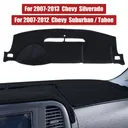 2007-2012 Chevy Tahoe Dash Board Cover Mat Carpet Black