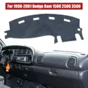 1998-2001 Dodge Ram 1500 2500 3500 Dash Mat Carpet Dashboard Cover Gray