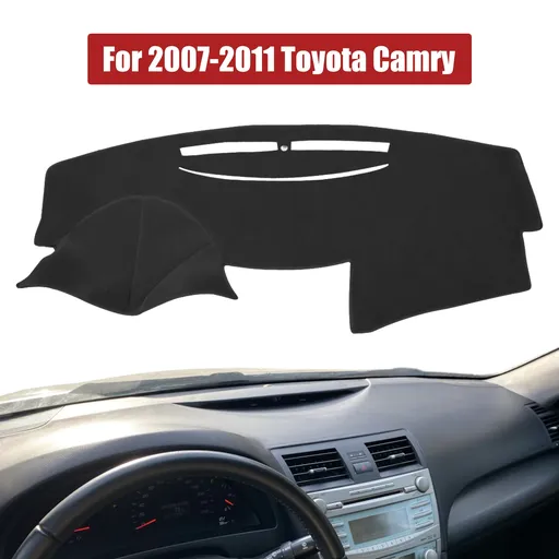2007-2011 Toyota Camry Dash Board Cover Mat Carpet Black