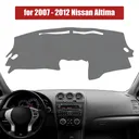 2007-2012 Nissan Altima Dash Board Cover Mat Carpet Gray