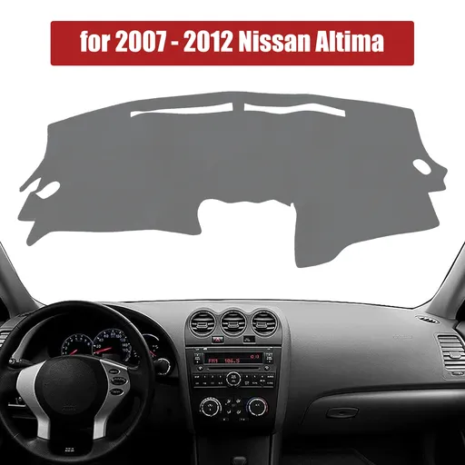 2007-2012 Nissan Altima Dash Board Cover Mat Carpet Gray