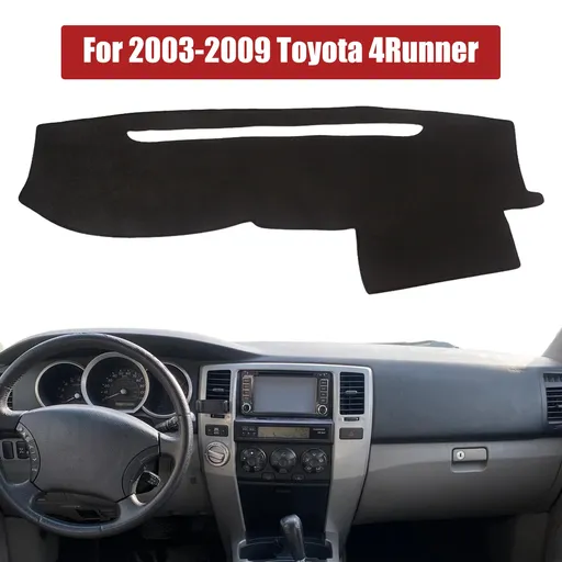 2003-2009 Toyota 4Runner Dash Mat Carpet Dashboard Cover Black