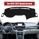 2013-2017 Honda Accord Dash Mat Carpet Dashboard Cover Black