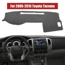 Dash Mat Carpet Dashboard Cover For 2005-2015 Toyota Tacoma Truck Gray