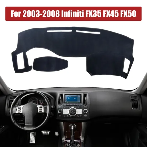 2003-2008 Infiniti FX35 Dash Mat Carpet Dashboard Cover Black