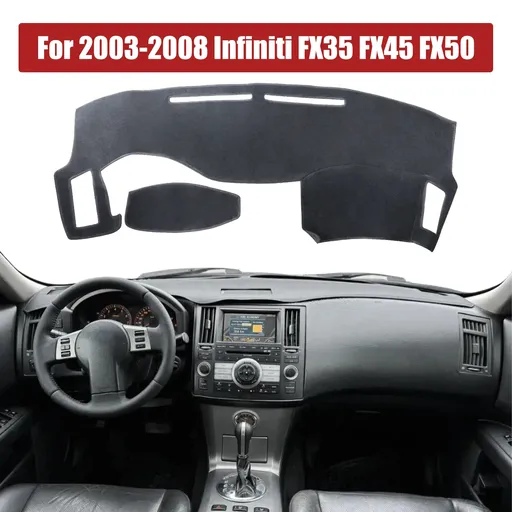 2003-2008 Infiniti FX35 Dash Mat Carpet Dashboard Cover Gray