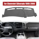 Dash Mat Carpet Dashboard Cover For 1999-2006 Chevy Silverado Gray