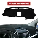 2015 2016 2017 Ford F150 Dash Mat Carpet Dashboard Cover Black