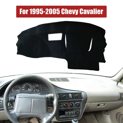 1995-2005 Chevy Cavalier Dash Mat Carpet Dashboard Cover Black
