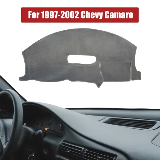 1997-2002 Chevy Camaro Dash Mat Carpet Dashboard Cover Gray
