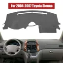 2004-2007 Toyota Sienna Dash Mat Carpet Dashboard Cover Gray