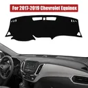 2017 2018 2019 Chevy Equinox Dash Mat Carpet Dashboard Cover Black