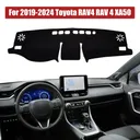 2019 2020 Toyota RAV4 XA50 Dash Mat Carpet Dashboard Cover Black